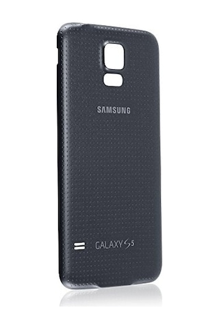 Samsung Uyumlu Galaxy S5 Arka Batarya Kapak-Siyah