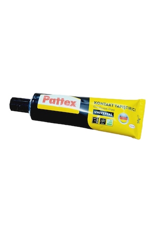 Pattex Kontakt Yapıştırıcı 50g Deri, Kauçuk, Ahşap, Metal, Keçe Ve Mantar Yüzeyler İçin Güçlü Yapı