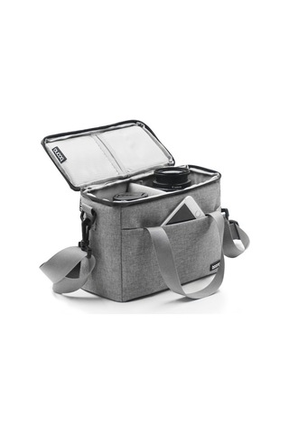 Baona Bn-h001 Dijital Kamera Çantası Rahat Taşınabilir Kamera Su Geçirmez Çanta, Boyut: Küçük Gri Diğer