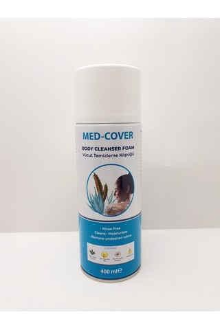 Med-Cover Vucüt Temizleme Köpüğü 400 ML