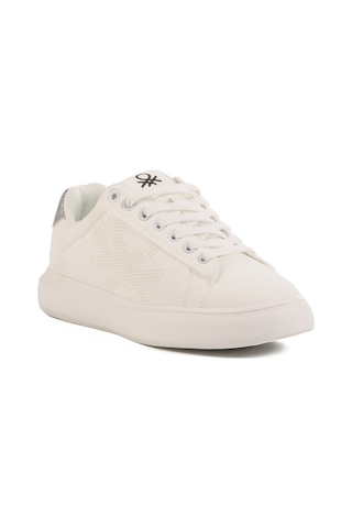 United Colors of Benetton Benetton Bnı-11567 Z Beyaz Kadın Sneaker