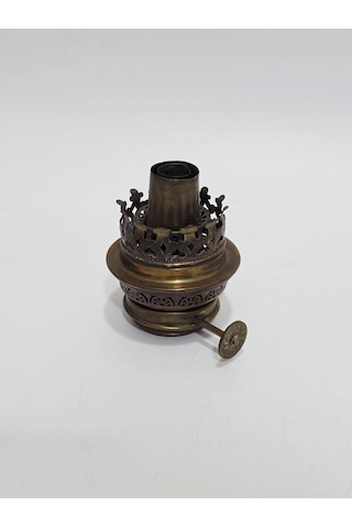 Antika Gaz Lambası Mekanizma Başlığı 027 Altın