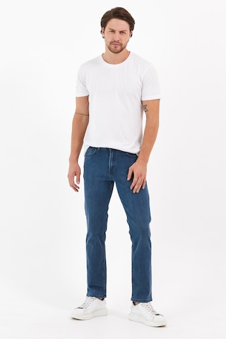 Digital Jeans Normal Kesim Fermuarlı Geniş Paça Yüksek B Açık Yeşil Açık Gri