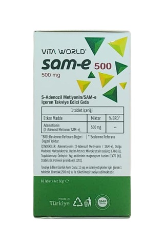 Sam-e 500 Mg 60 Tb