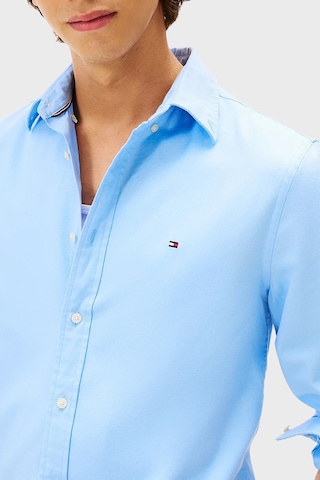 Tommy Hilfiger Erkek Gömlek Mw0mw40469 C1z Mavi Mavi