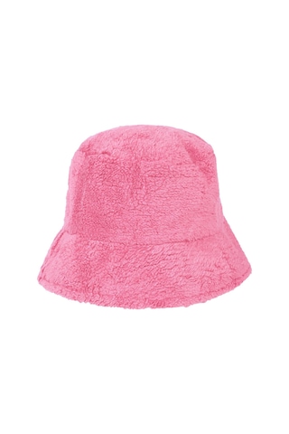 Kitti-Akal Tekstil Kitti Garson Pelus Fötr Şapka 9-15 Yaş - Pembe Standart