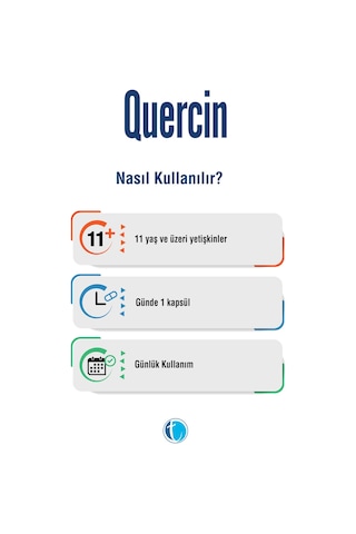 Tab Quercin Fitozomal Kuersetin Bromelain 30 Kapsül