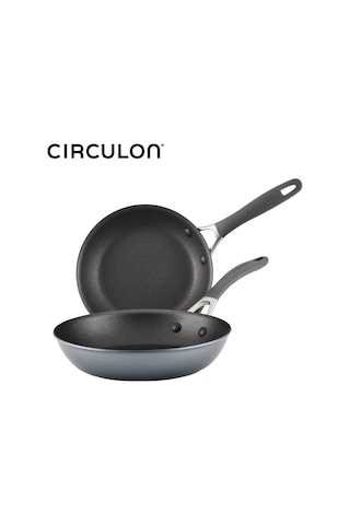 Circulon 2'li Kızartma Tava Seti 22 Cm + 26 Cm Gri