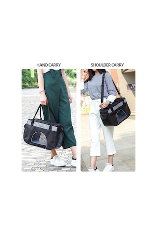 Novahub Mg-861 Dodopet Outdoor Pet Çantası 600d Polyester Siyah - Beden L Siyah Siyah