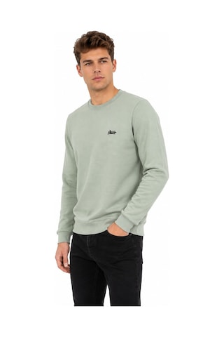 Baglan Erkek Sıfıryaka Mevsimlik Sweatshırt Bgl-st05446 Yeşil