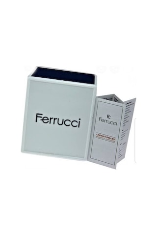 Ferrucci Altın Renk Kadın Kol Saati + Bileklik 6469