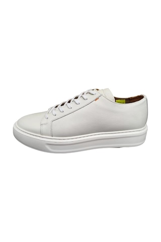 Beverly Hills Polo Club Marcomen 17136 Hafif Taban Deri Sneakers Erkek Ayakkabı Beyaz