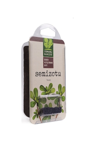 Yerli Semizotu Tohumu Yetiştirme Seti