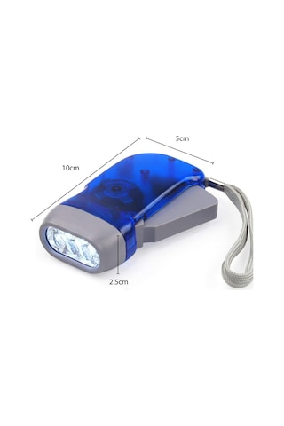 Digiflex Batterielose Led-el Feneri, Dynamo Ve 3 Led Kamp İçin Diğer