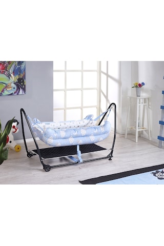 Rumiki Lüks Kolay Kurulumlu Pratik Sallanır Bebek Hamak Beşik