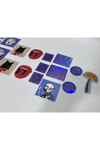 Karma Sticker Koleksiyonu 24 Adet