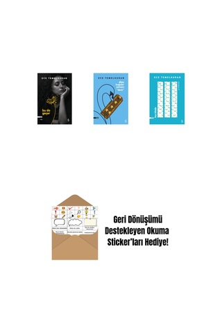 Bu Da Geçer + Dilsiz Kuğular Zamanı Devir + Kıyı Kitabı + Okuma Sticker'ları