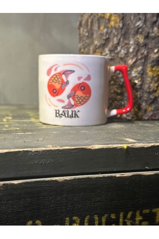Kadim Balık Burcu Tasarım Kupa