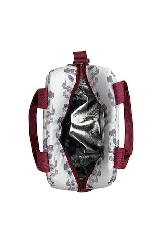 Stylo Bye Bye Lunch Omuz Askılı Beslenme Çantası Ve Termos Yemek Taşıma Çantası Bordo Bordo