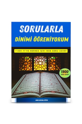 Sorularla Dinimi Öğreniyorum Kitabı