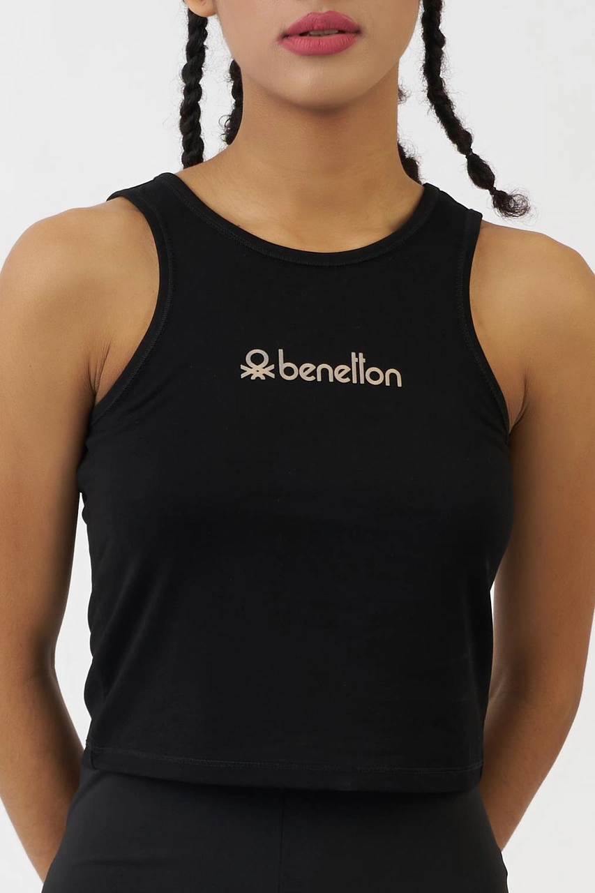 United Colors Of Benetton Kadın Atlet Bnt-w20983 Siyah