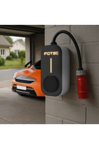 Fotec Visio Go E Ac Tri 22 Kw T2 Soketli Elektrikli Araç Şarj İstasyonu
