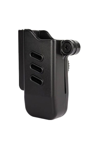 Bg Black Grips Taktik Polimer Arkalıksız Tekli Şarjör Kılıfı Siyah Renk