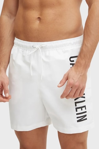 Calvin Klein Erkek Mayo Short Km0km01092 Ycd Beyaz Beyaz