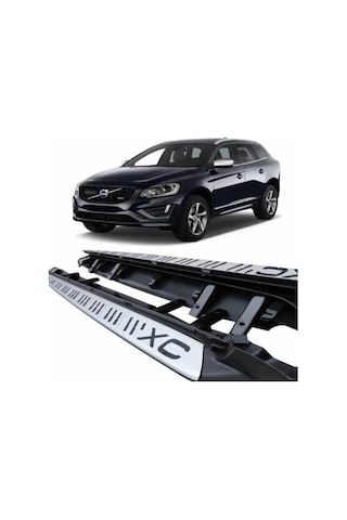 Volvo Xc60 Makyajlı Yan Basamak Koruma 2015-2018 Oem Tip
