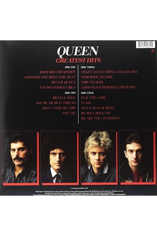 Queen Greatest Hits Double Lp Plak