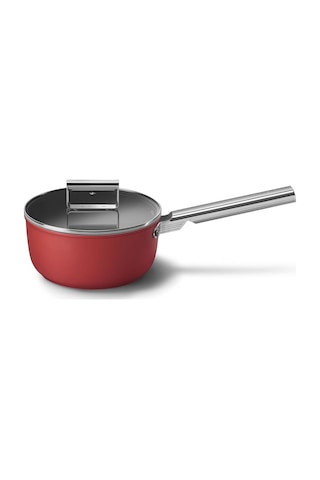 Smeg Cookware 50's Style Kırmızı 20 Cm Sos Tenceresi