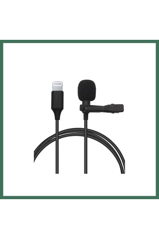 En-cag Lightning 2 Metre Double Mikrofon - Siyah Bss