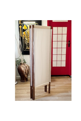 Paravan Seperatör Ahşap 3 Kanatlı Ara Bölme Dekoratif 5400