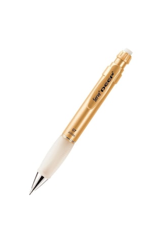 Serve Deep Mekanik Uçlu Kalem 0.7 Mm Metalik Asil Altın