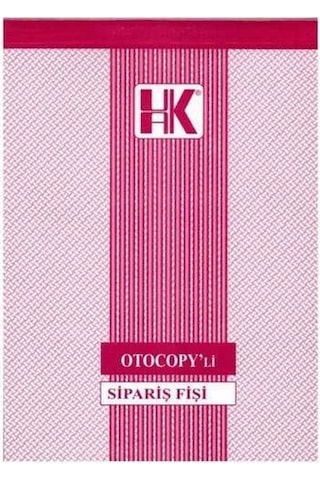 Ulaş Sipariş Fişi 2- 50 Otokopili 12Li Paket