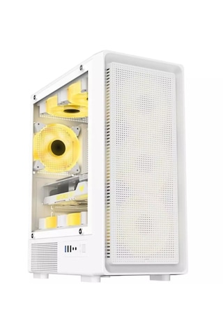 Elba J330-80b Pc Gaming Kasa 80+ 650w Power Supply - Beyaz