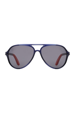 Sun's Good The Goose Lacivert Turuncu Polarize Unisex Güneş Gözlüğü