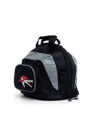 Sürme Kable G-xz-009 Su Geçirmez Motosiklet Kask Çantası Kuyruk Çantası Seyahat Bagaj Siyah