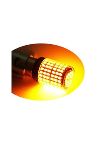 12v 93 144 Led - Tek Duy - Şeffaf Turuncu Ampul