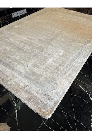 Sanat Halı Doku 1233 Vizon Gri Modern Salon Halısı