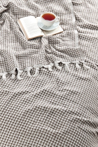 Çift Kişilik Yatak Pikesi Piramit 200 X 230 Cm Kahve