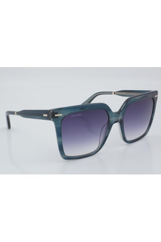 Calvin Klein Ck 22534s 431 55 - 01 Güneş Gözlüğü Mavi