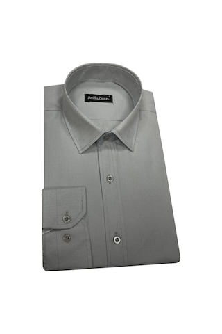 Atilla Özer Uzun Kol Slim Fit Erkek Gömlek-6855 001