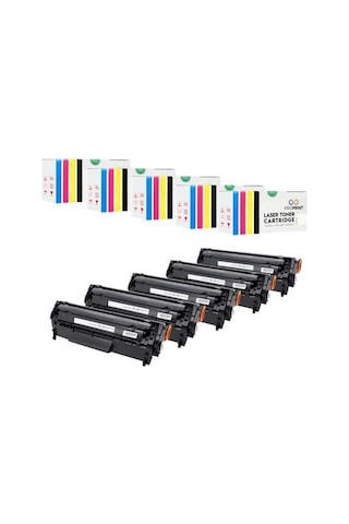Proprint 1015 1018 1020 5 Adet Uyumlu Toner 12A Q2612A
