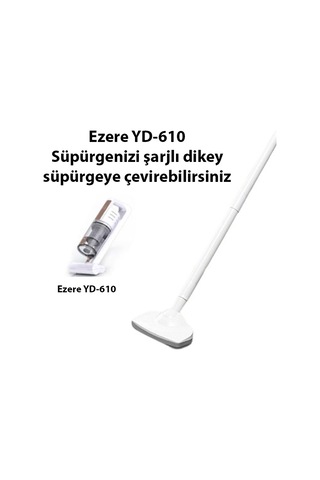Ezere Yd-610 Süpürge İçin Boru Ve Başlık Seti