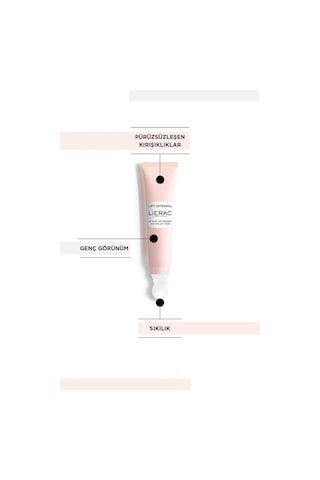 Sıkılaştırıcı, Besleyici, Vegan, Göz Ve Dudak Çevresi Bakım Kremi 15 Ml. Lierac04