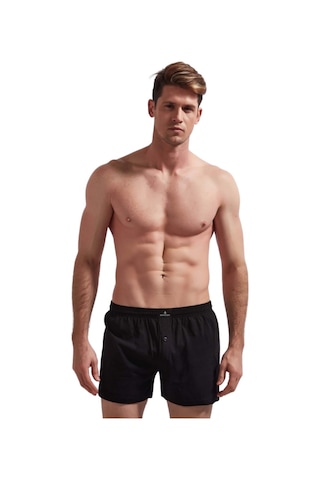 Josejuan Erkek Boxer Örme Penye 1120-Siyah