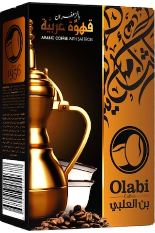 Olabi Coffee Arabica Coffee With Saffron 420 G Olabi Coffee Arabica Coffee With Saffron 420 G