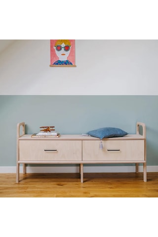 Woodesk Cadre, Ahşap, Dolap Ve Konsol, 140x60, Natural Renk