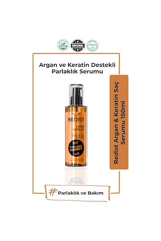 Redist Argan ve Keratin İçerikli Saç Serumu 125 ML